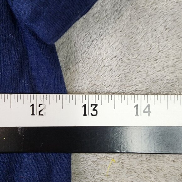 Unisex Kids Navy Shirt Short Sleeve Crew Neck Dream Big Latino Heritage Size 4T - Picture 8 of 9